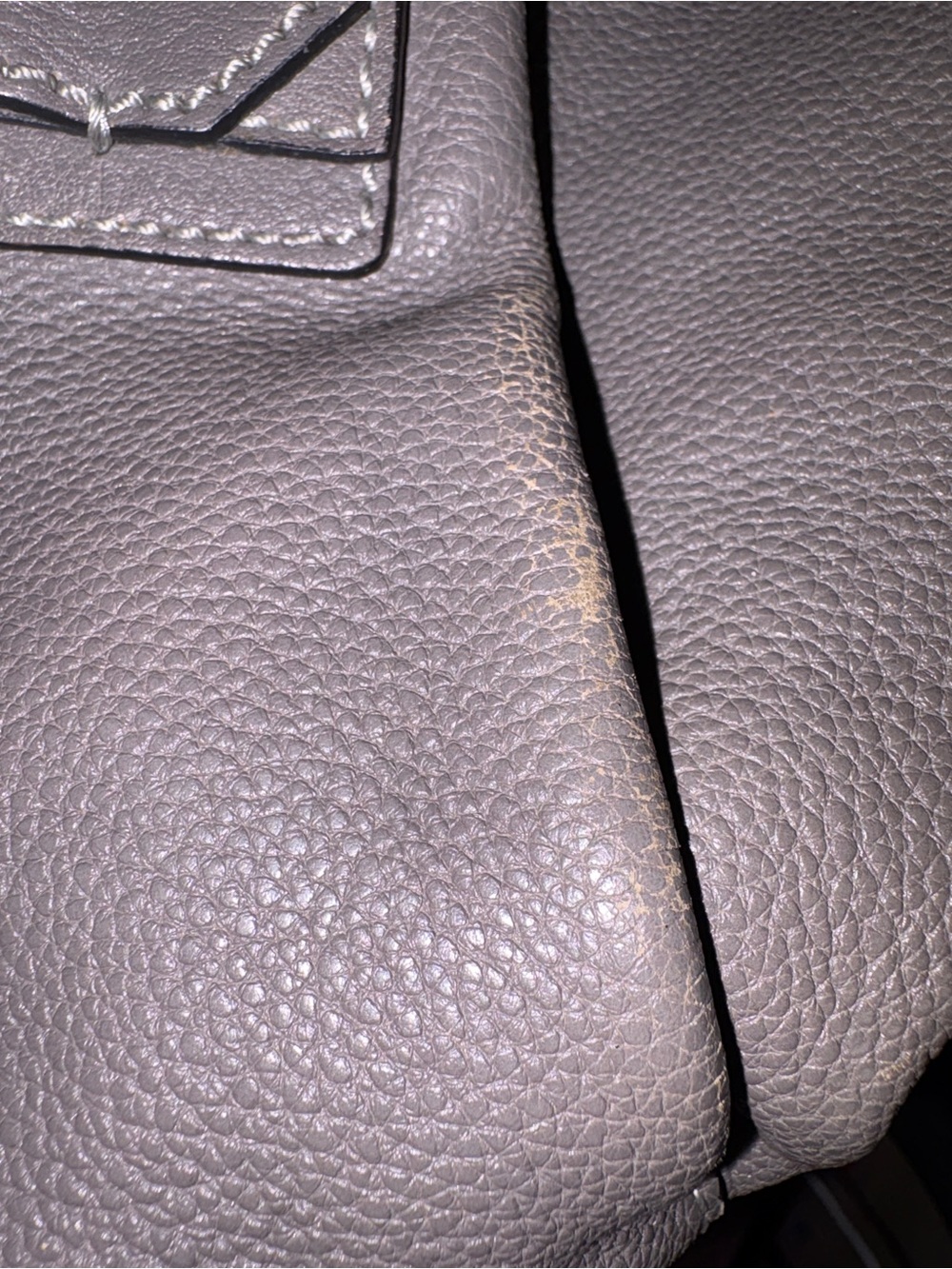 Mcm Gray Women's Top-Handle Satchel Bag with crossbody strap - Picture 8 of 16